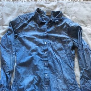 H&M denim button up.
